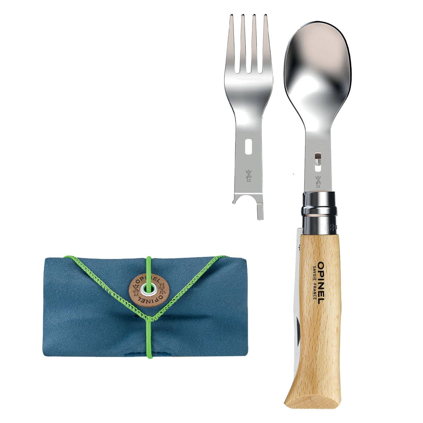 Opinel | No.08 Picnic + Cutlery Set