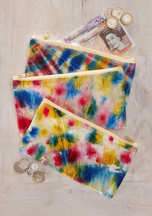 Tie Dye Cotton Pouch | Namaste