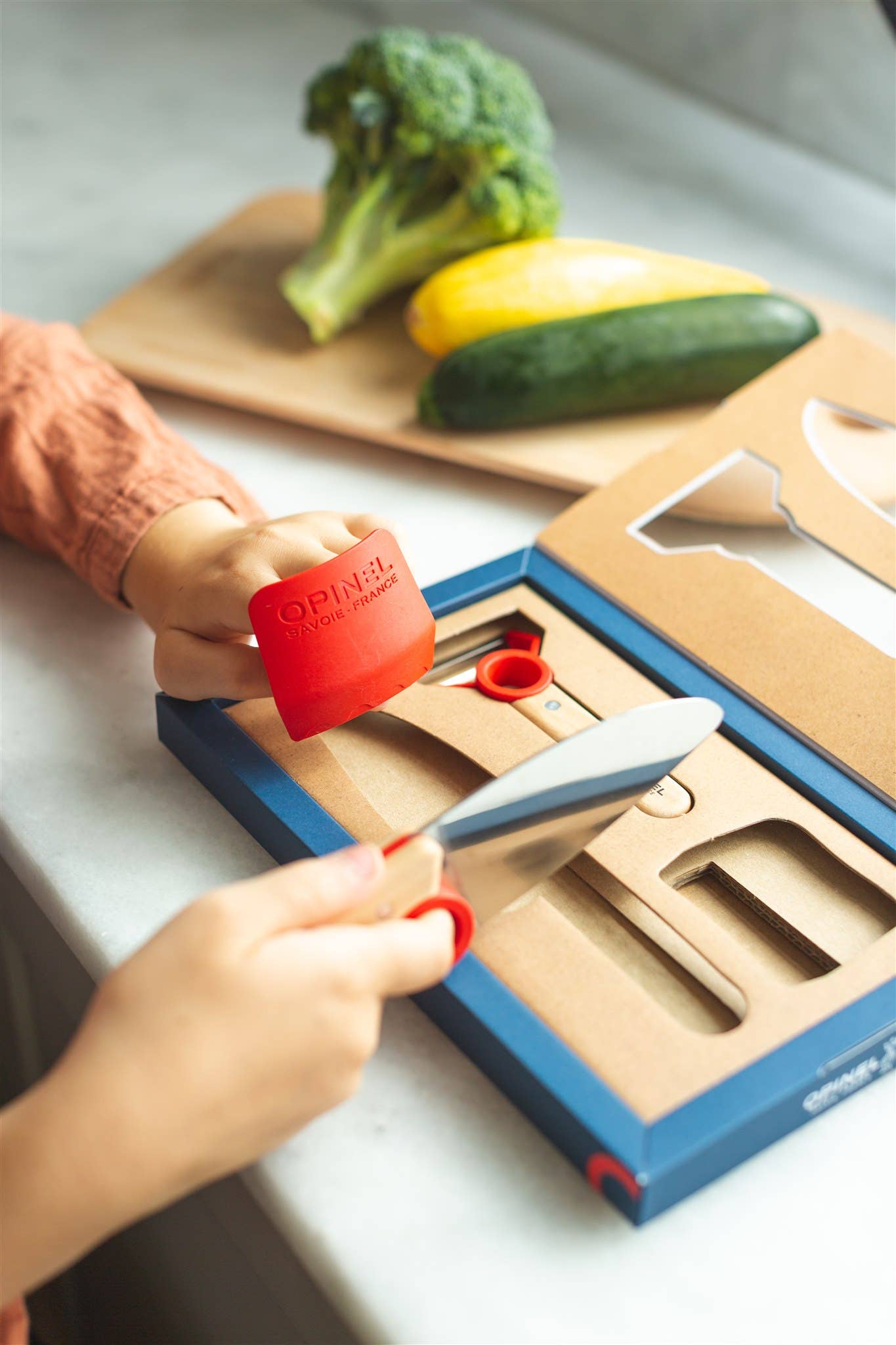 Opinel | Le Petit Chef 3pc Knife Set (New Colors)