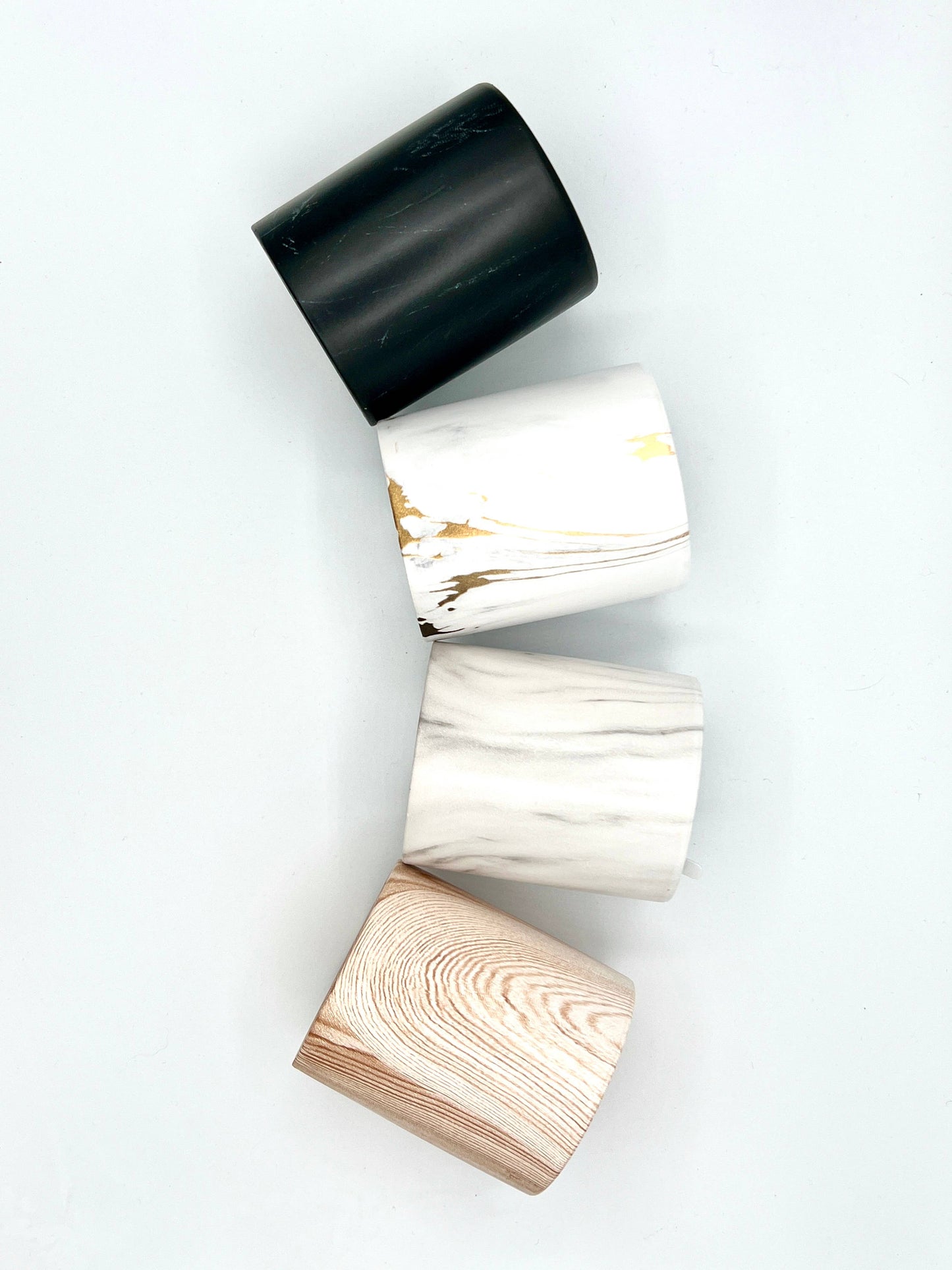 Biophilia: Wood/Ceramic Hinoki Scented Candle | The Sacred Wild Candle Co