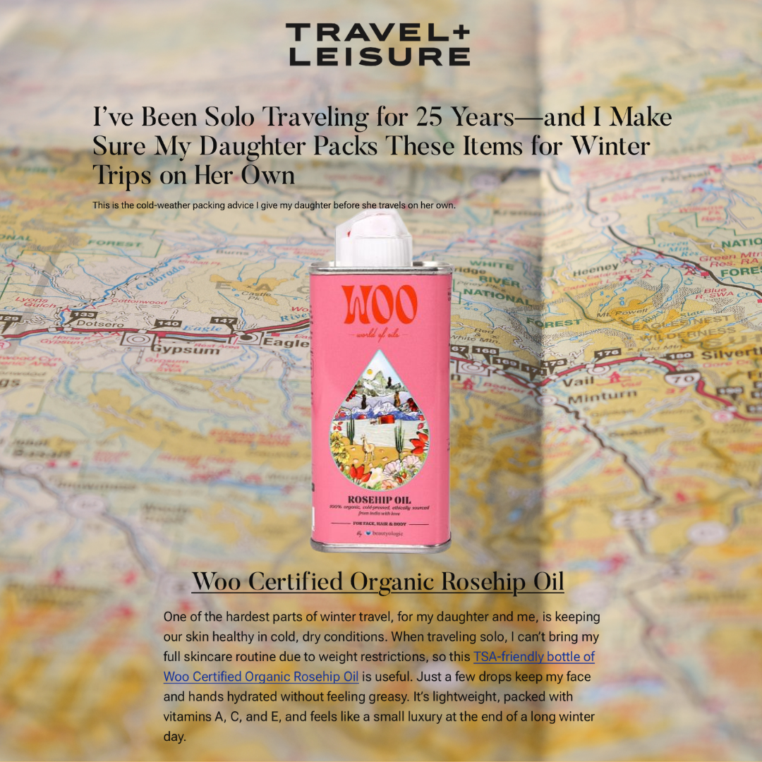 Rosehip Oil, 100% Organic - WOO™