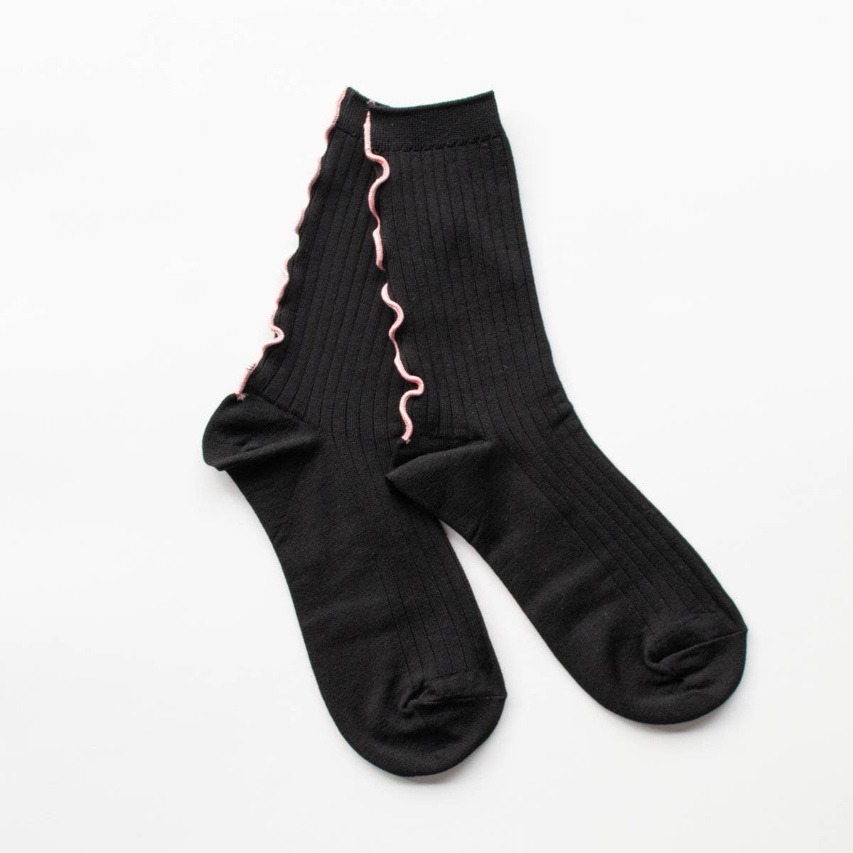 Tiepology | Merrow Stitch Socks