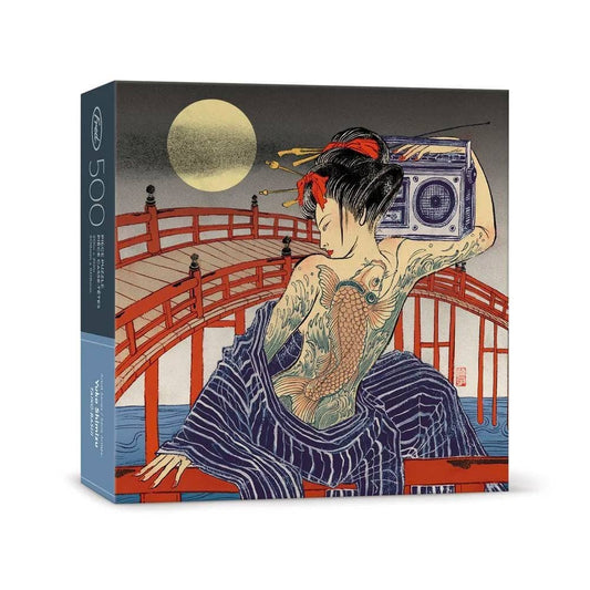 Shimizu Taiko-bashi Puzzle 500 pc | Fred & Friends