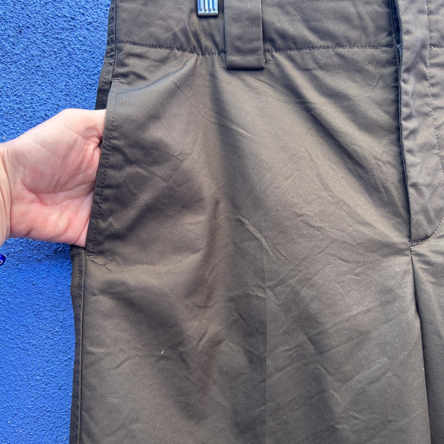 zara cropped high waist wide leg trouser