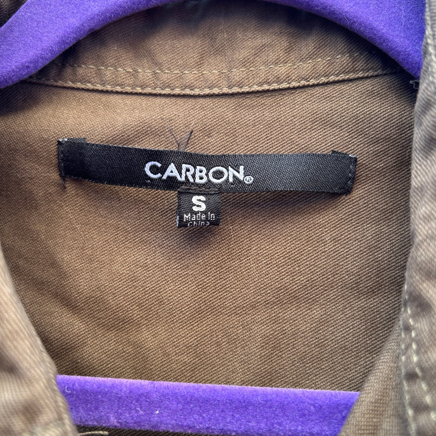 carbon army-esque snap front shirt
