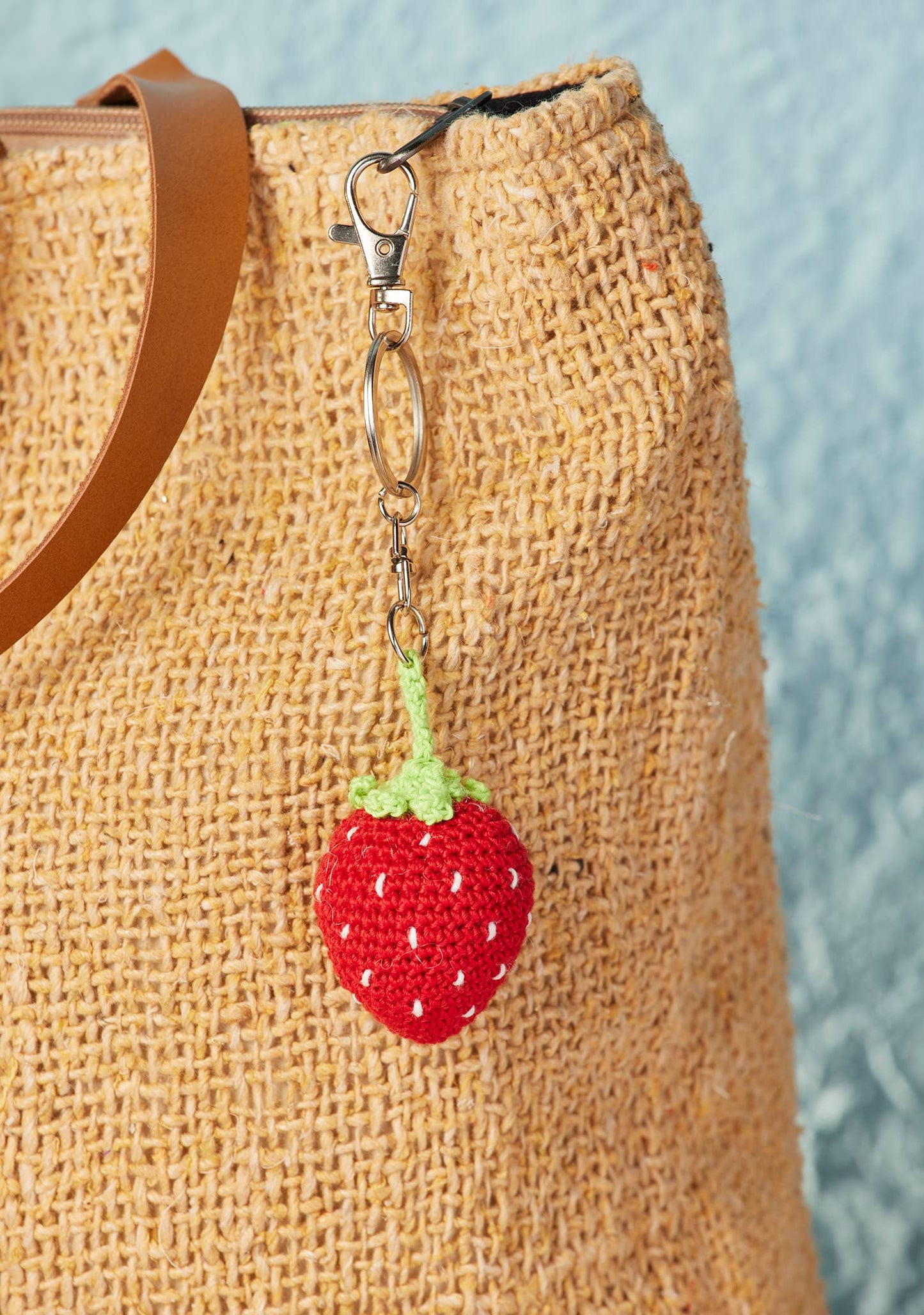 Crochet Fruit & Veg Keyring Bag Charm | Namaste