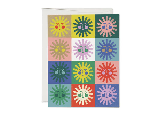 Little Suns everyday greeting card | Red Cap Cards