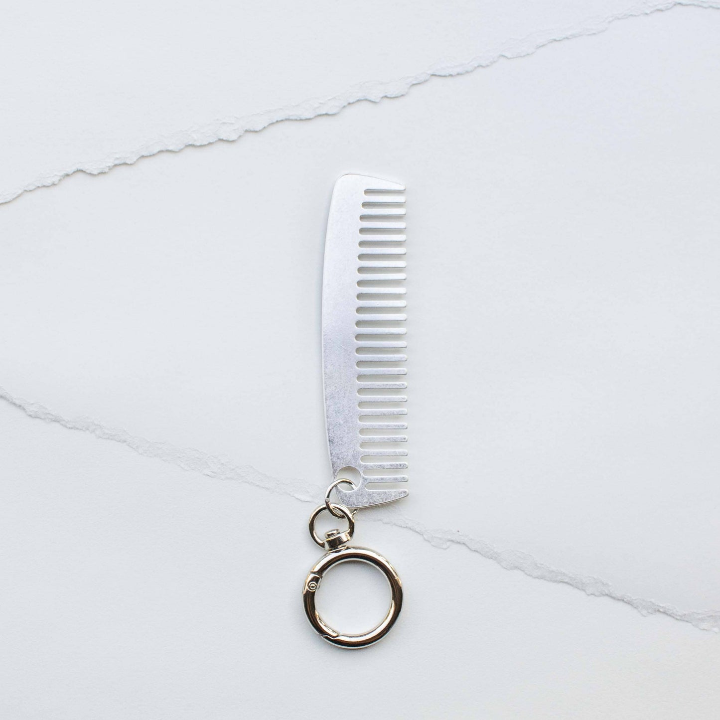 Tiepology | Metal Mini Comb Keychain Bag Charm