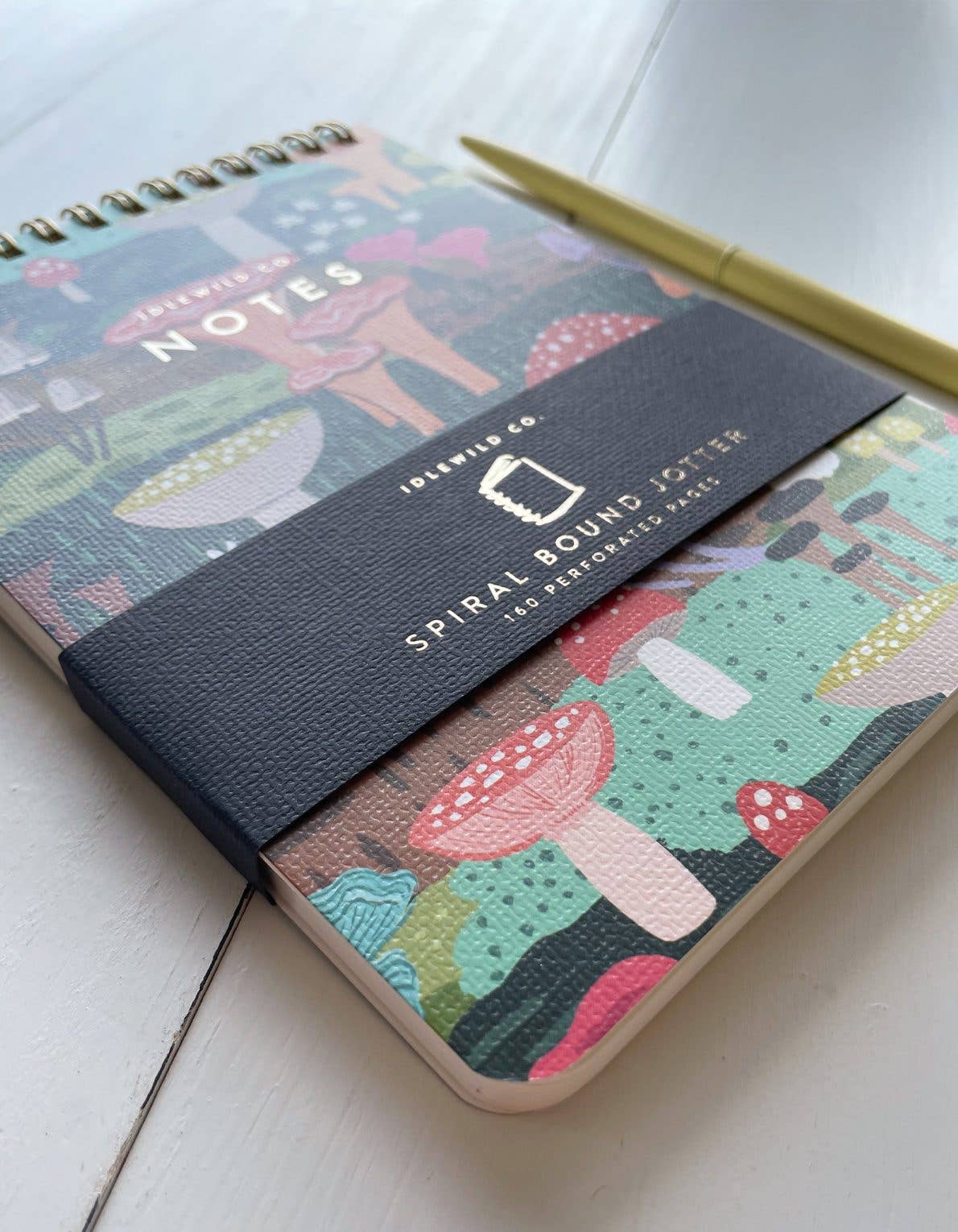 Spiral Jotter | Mushroom Heaven | Idlewild Co.
