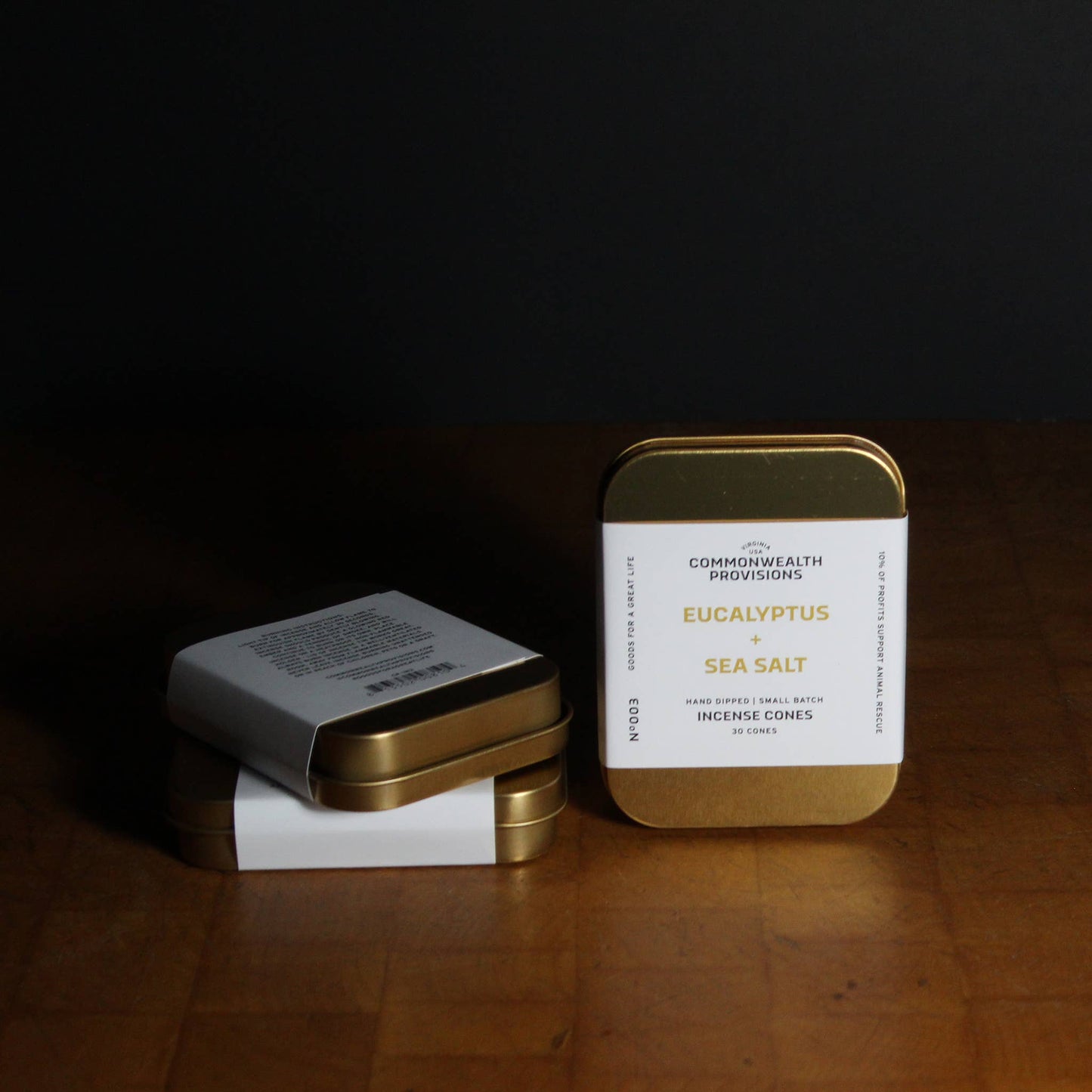 Commonwealth Provisions | Incense Cones - Eucalyptus + Sea Salt