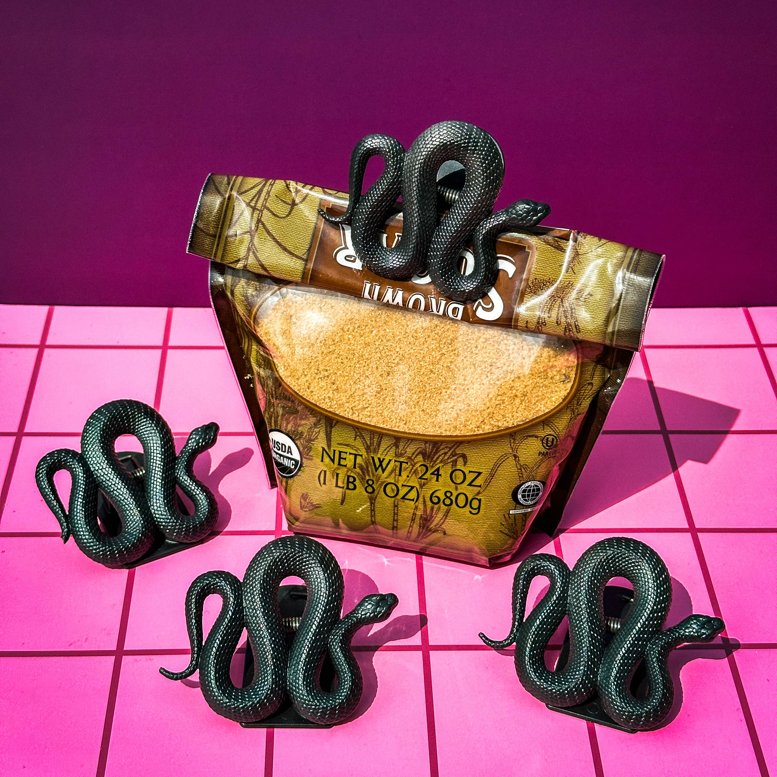 Fred & Friends Sssnack Attack Bag Clips - Thumbnail 5