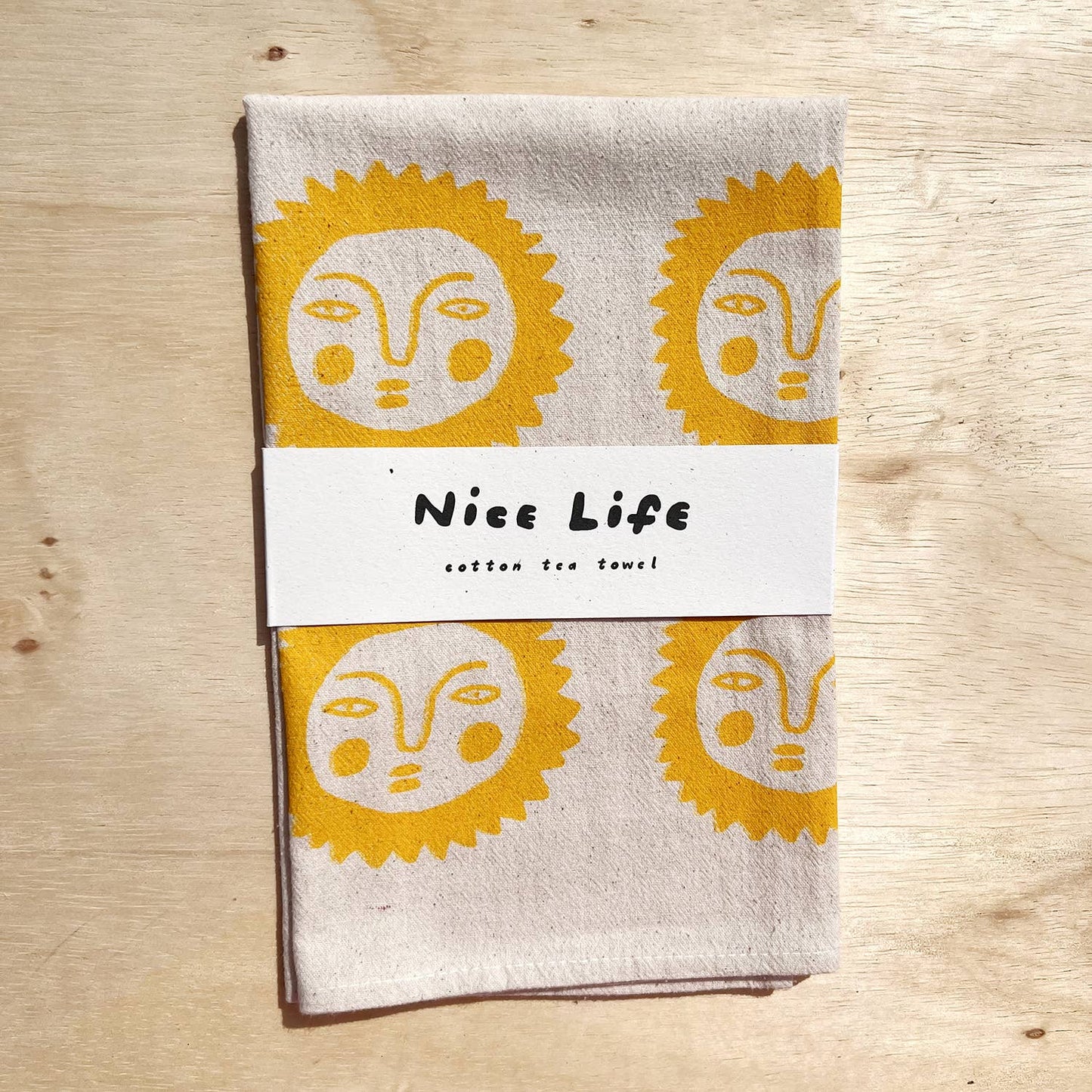 Sun tea towel | Nice life