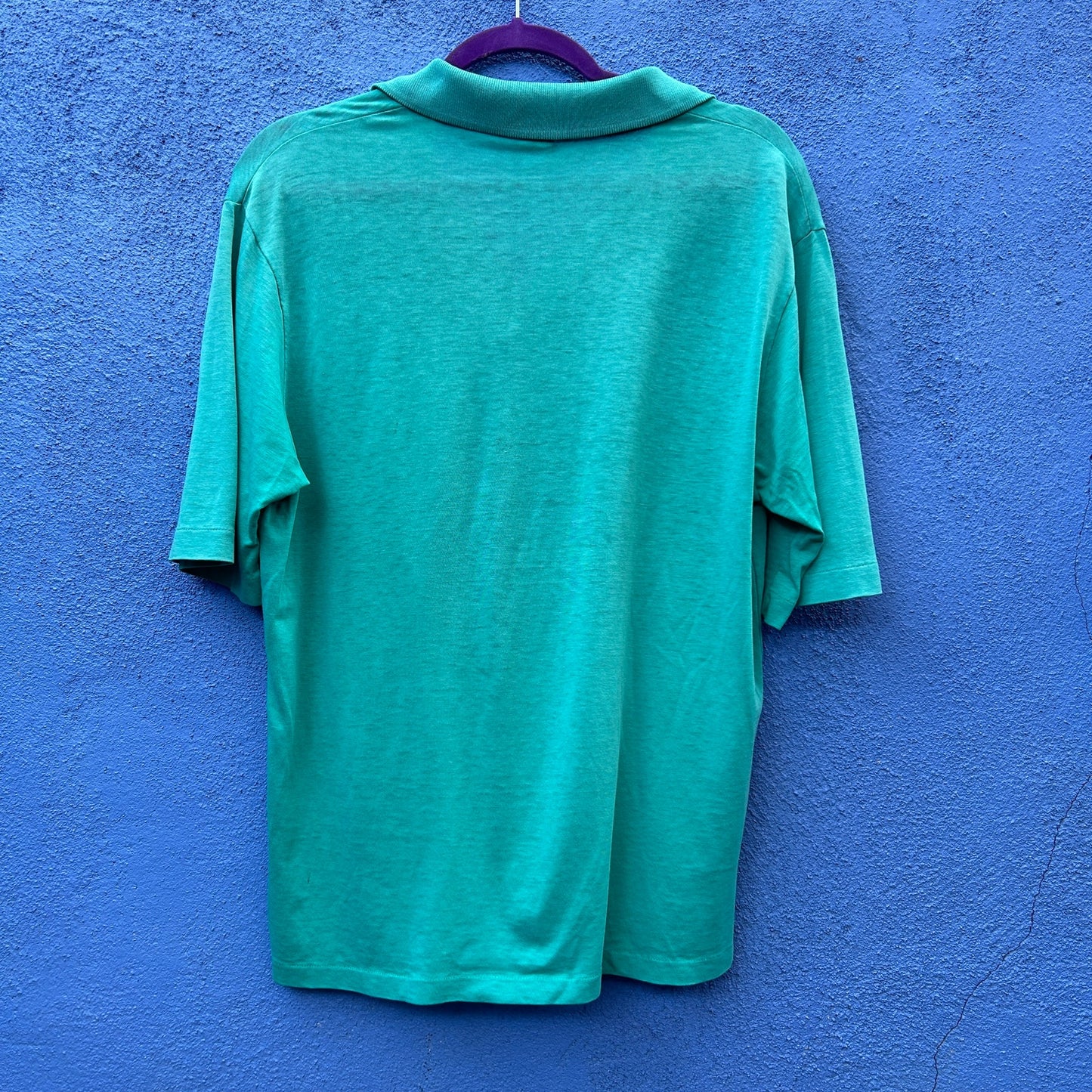 vintage grand slam original penquin by munsing wear teal polo
