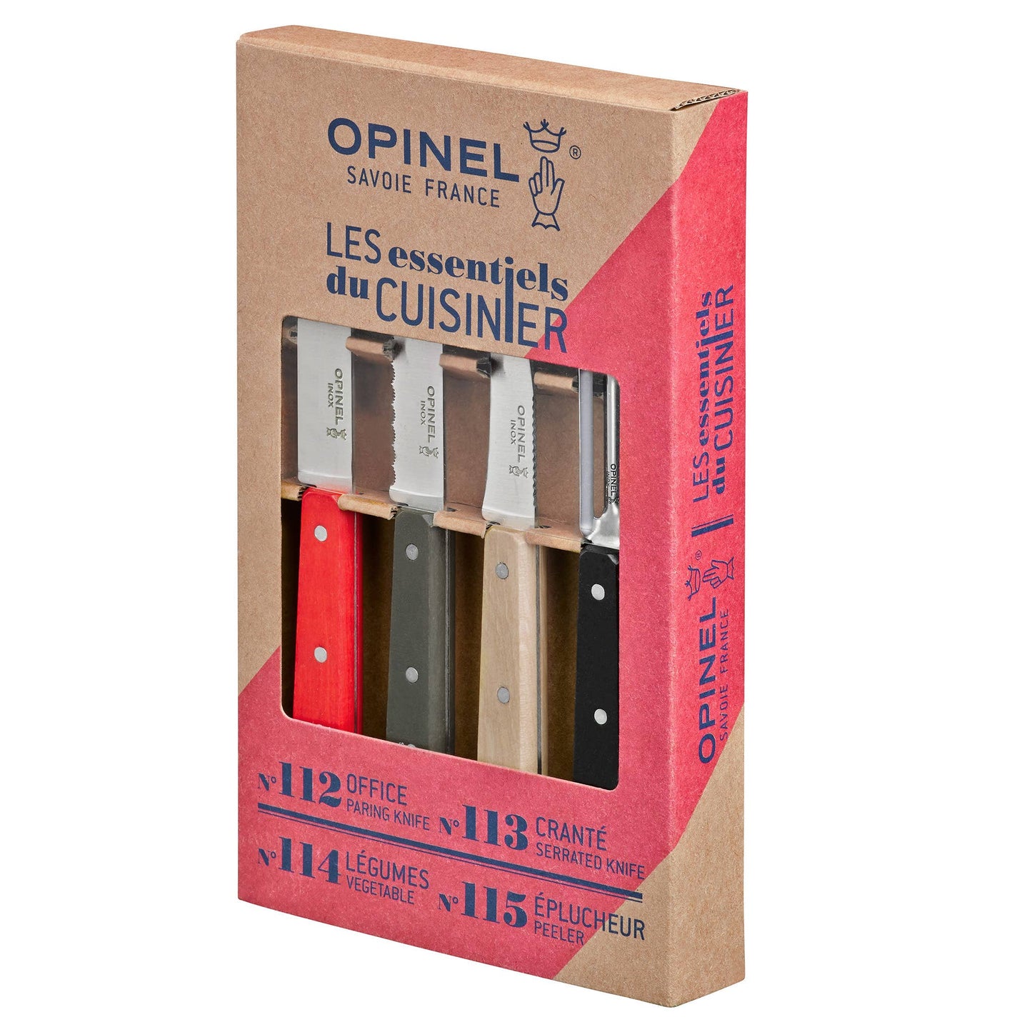 Opinel | Les Essentiels Small Kitchen Knives Sets