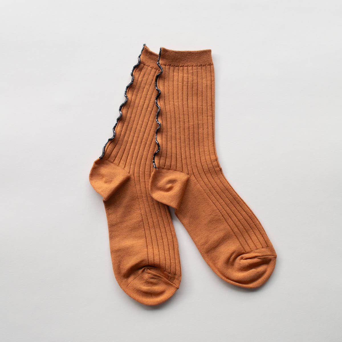 Tiepology | Merrow Stitch Socks