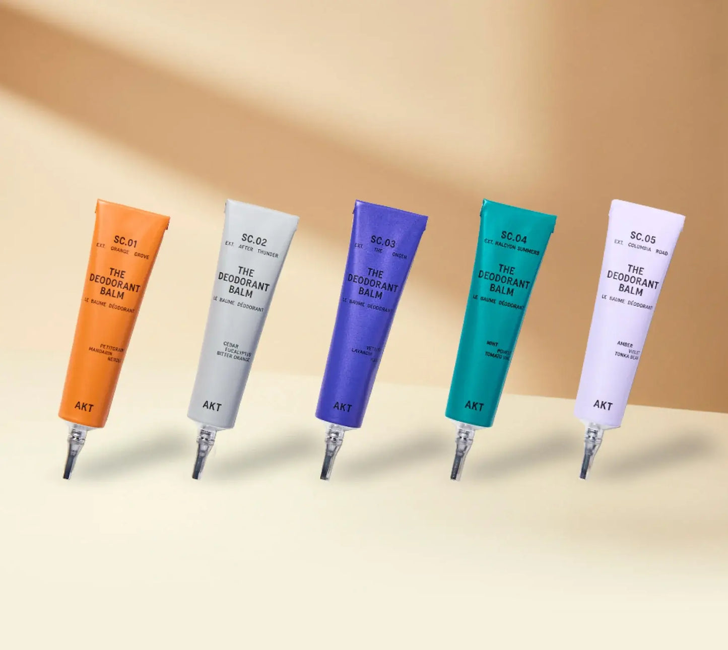 Mini AKT Deodorant Balm SC.01- Orange Grove- aluminum-free | AKT London