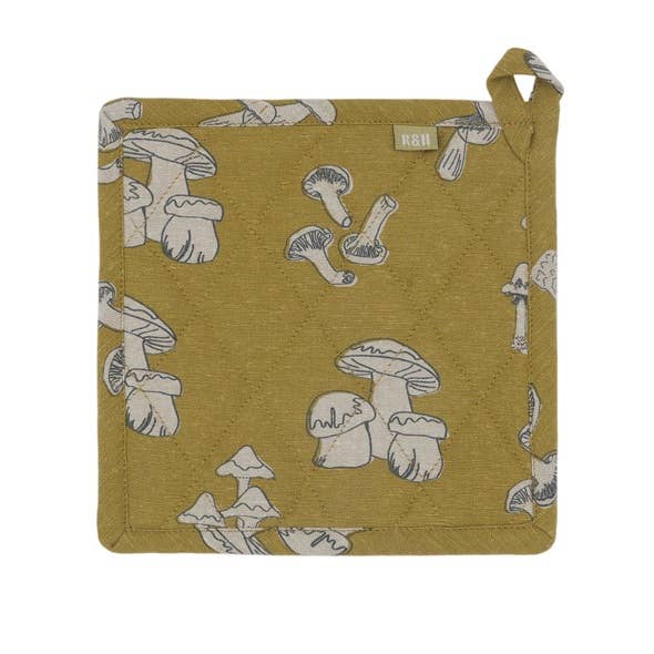 Mustard Mushroom Pot Holder | Raine & Humble