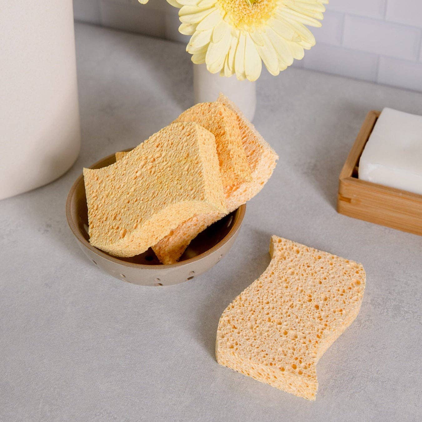 ZWS Essentials | Biodegradable Kitchen Sponge 2-Pack