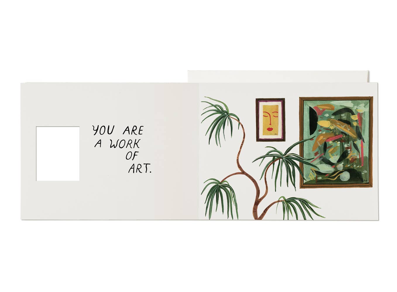 Work of Art love greeting card | Red Cap Cards