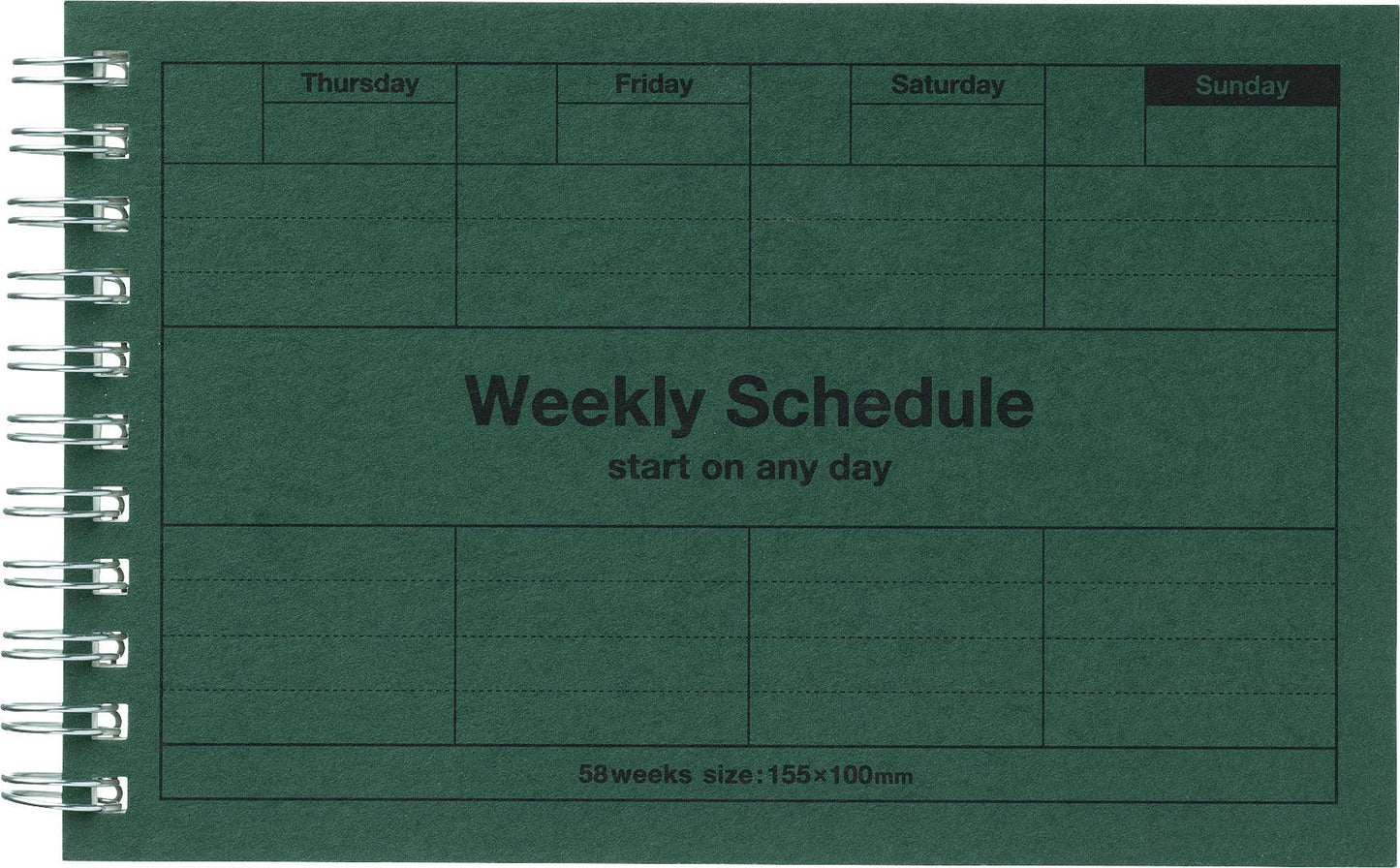 Mark's INC | Dayfree Weekly Schedule
