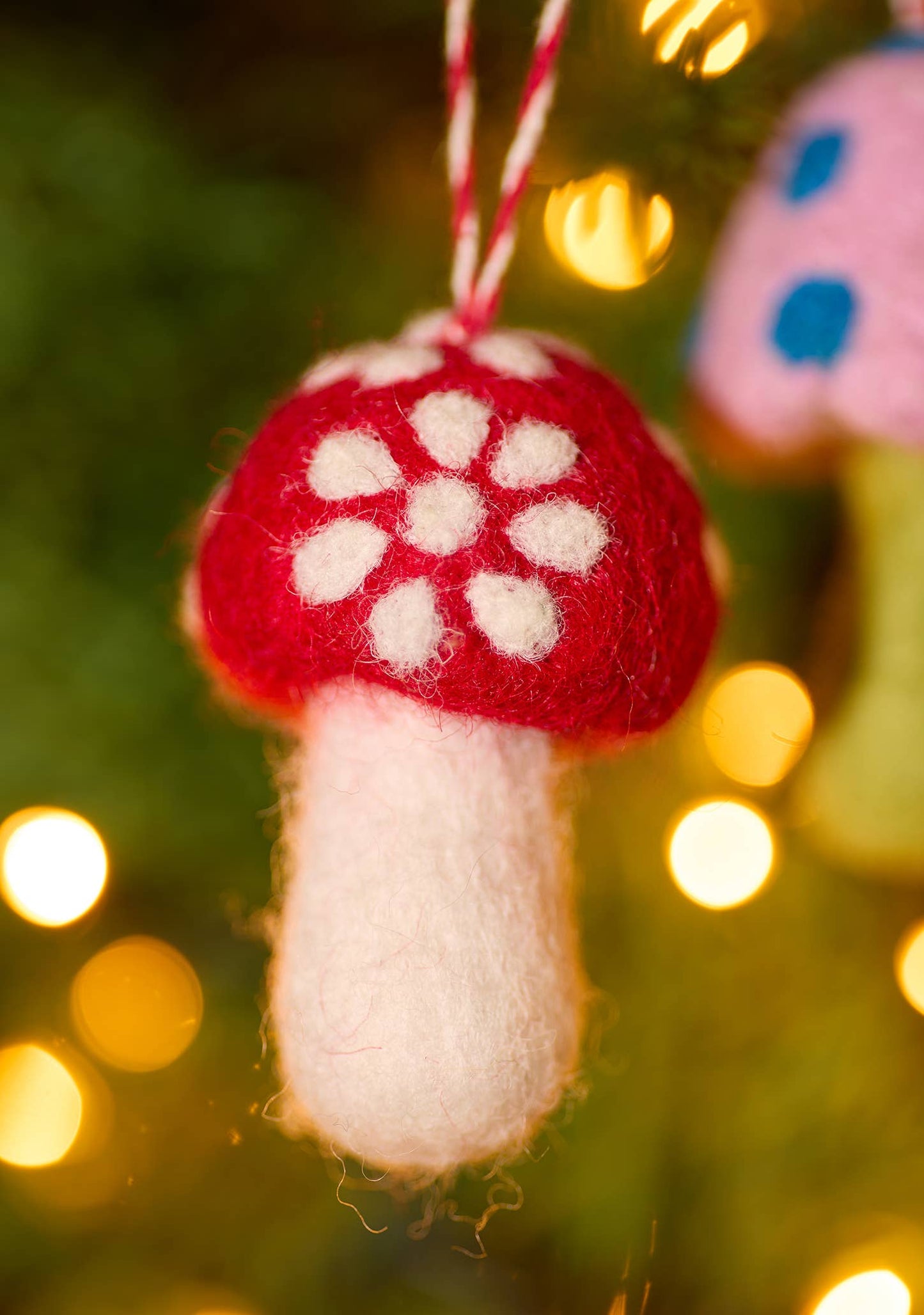 Namaste | Felt Mushroom Decoration