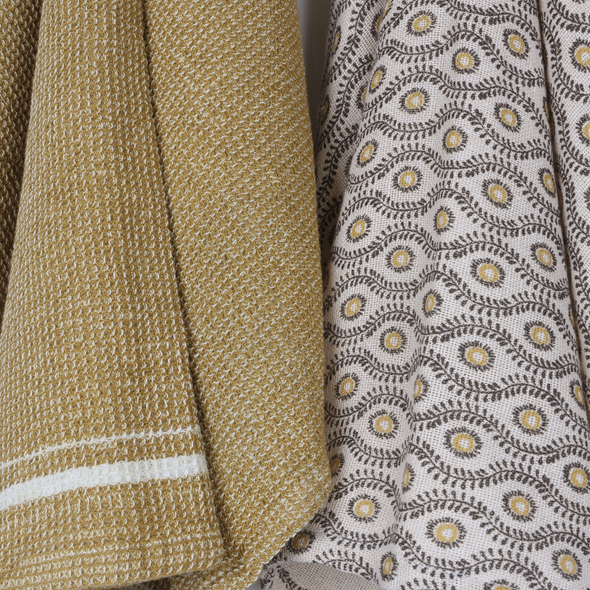 Daisy Chain Tea Towel Set/2  | Raine & Humble