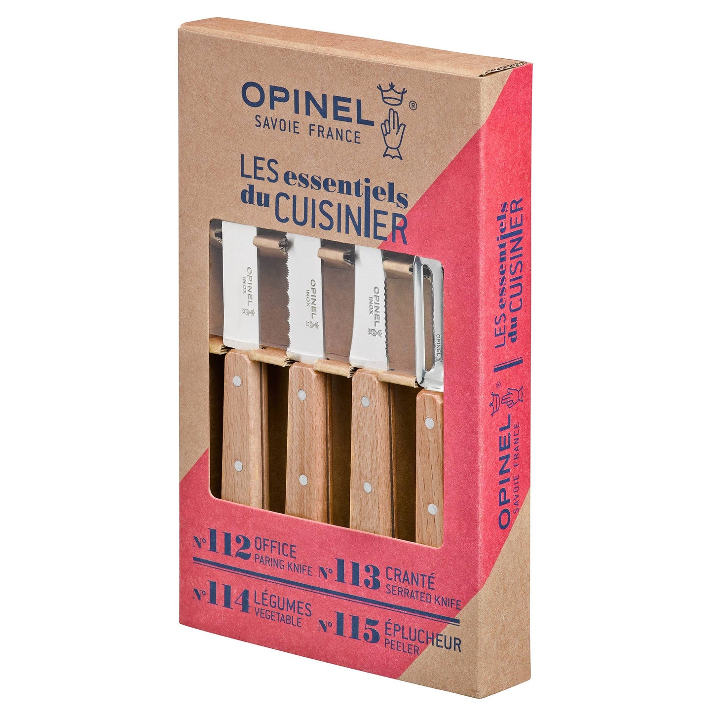 Opinel | Les Essentiels Small Kitchen Knives Sets