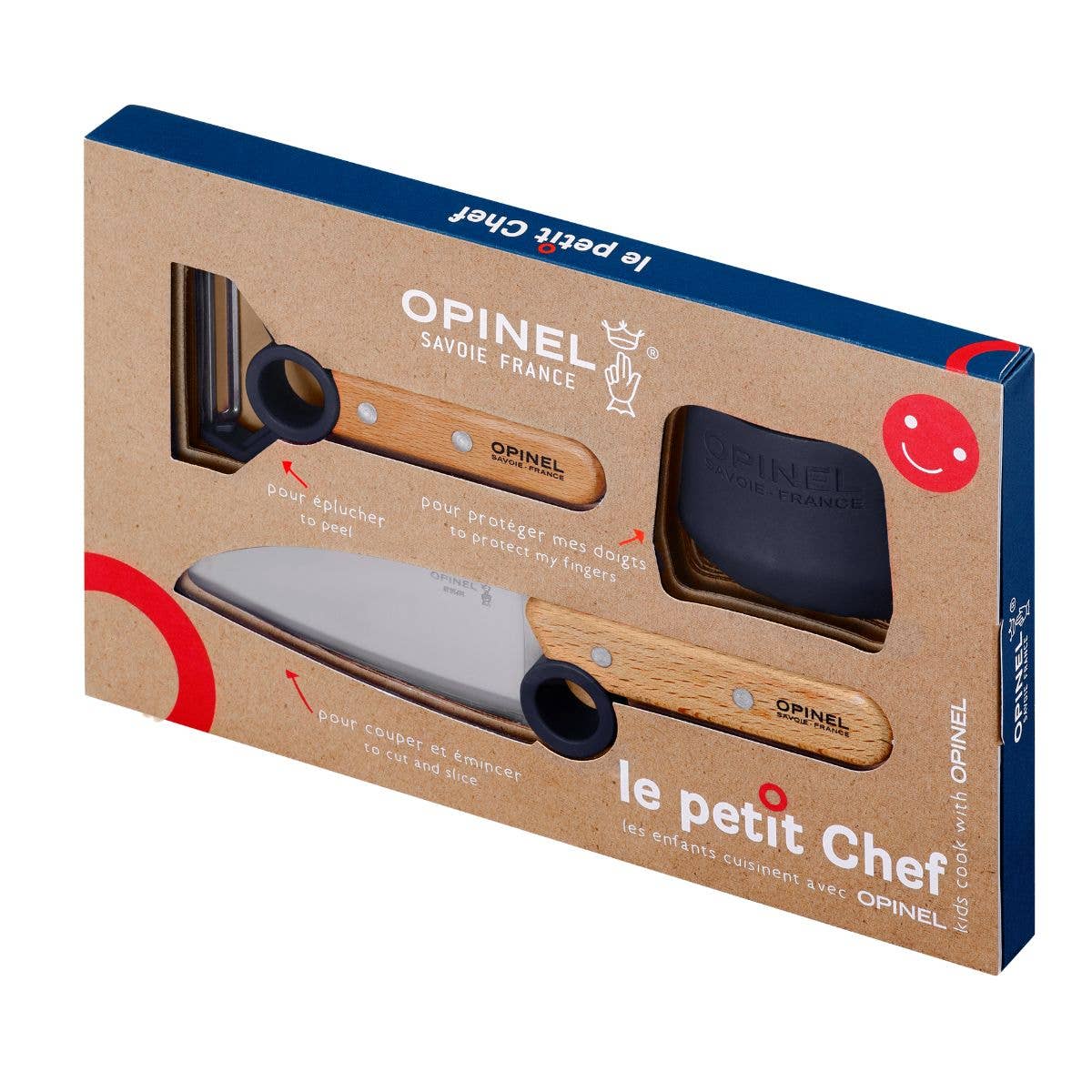 Opinel | Le Petit Chef 3pc Knife Set (New Colors)
