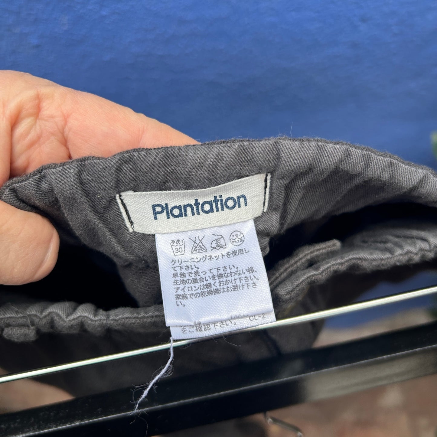 plantation by issey miyake black linen wide leg cropped pant