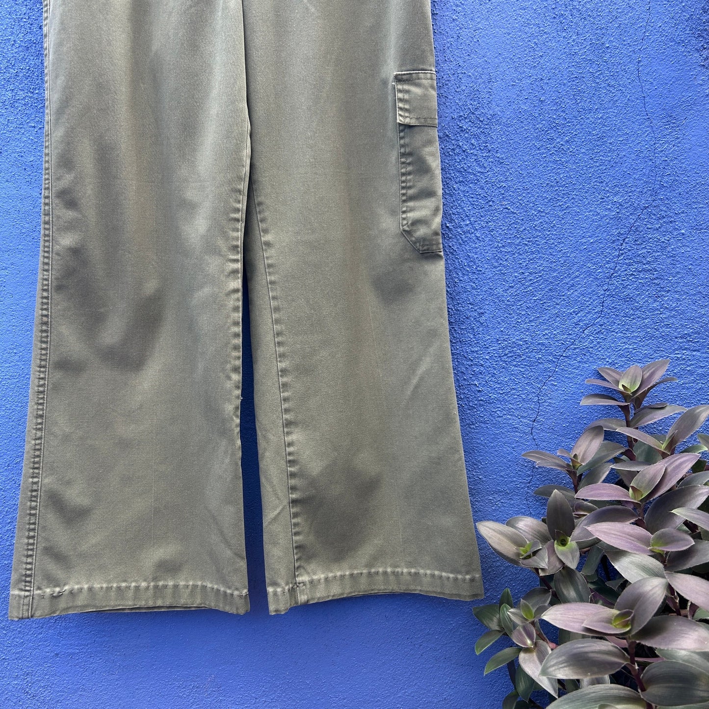 vintage capital pant belled army pant