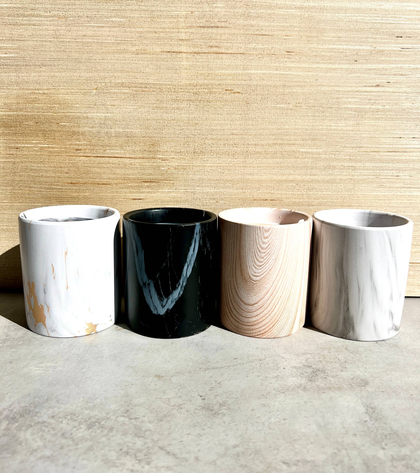 Biophilia: Black Marble /Ceramic Forest Floor Scented Candle | The Sacred Wild Candle Co