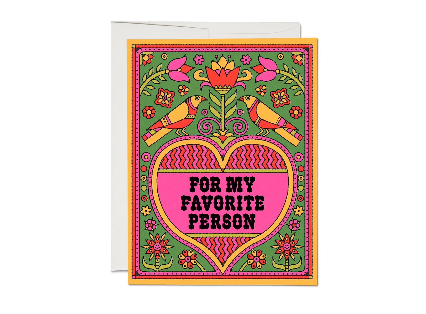 Favorite Person love greeting card | Red Cap Cards