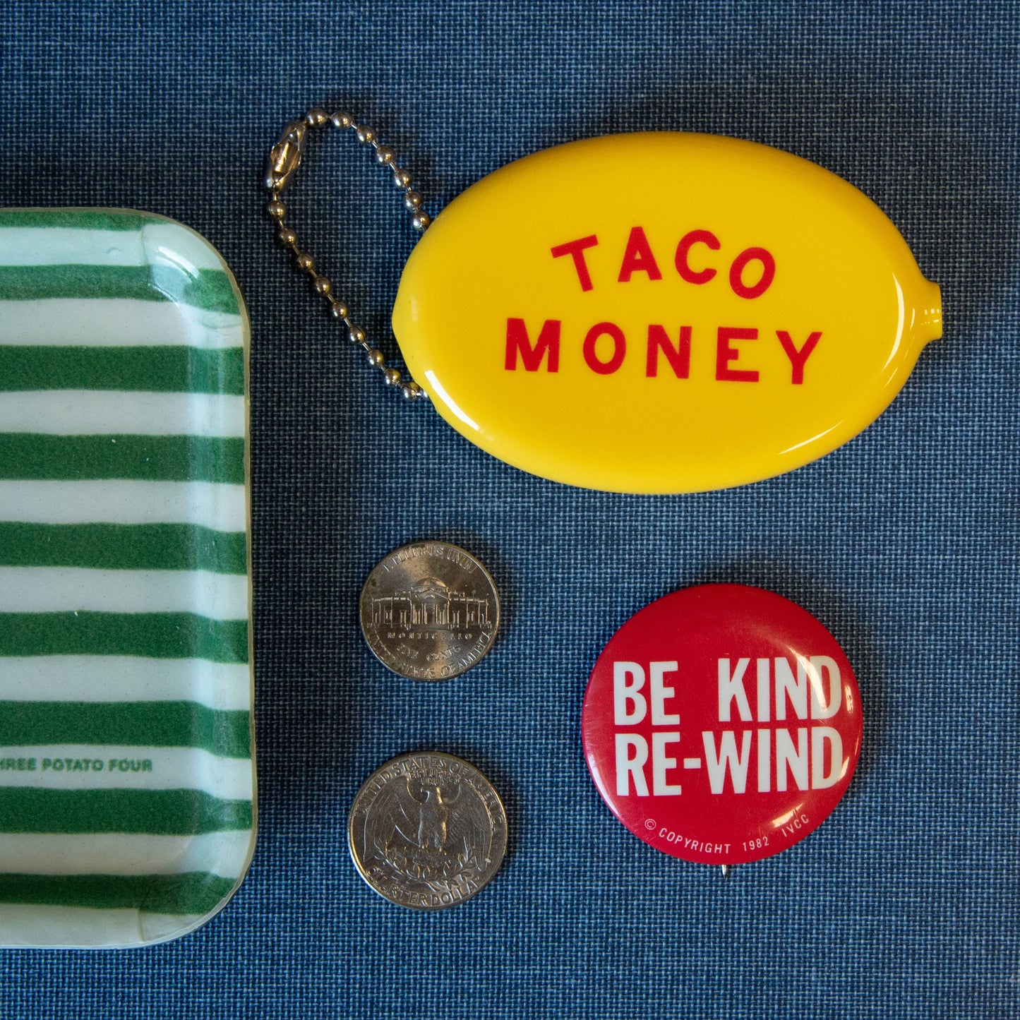 Taco Money Coin Pouch | Three Potato Four