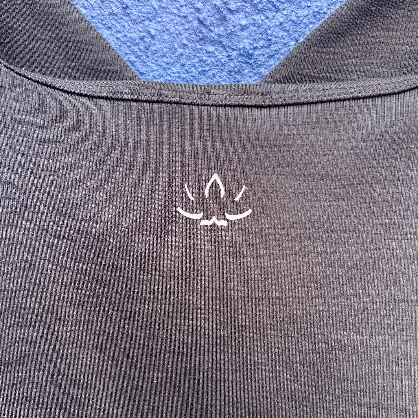 beyond yoga navy ribbed tank dress