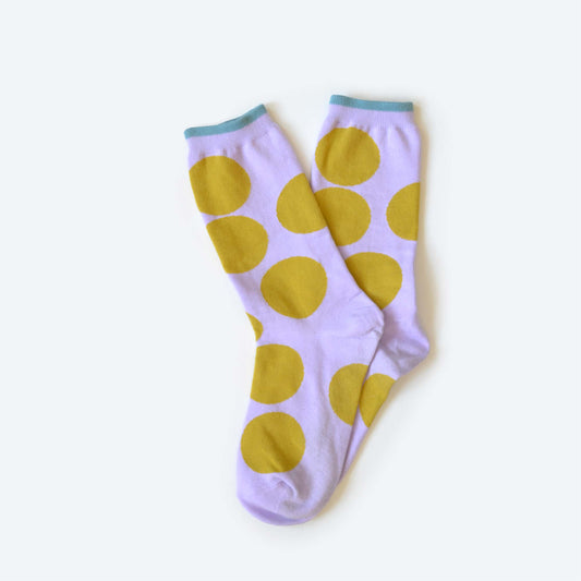 Hooray Sock Co. | Big Dot Lavender Sock