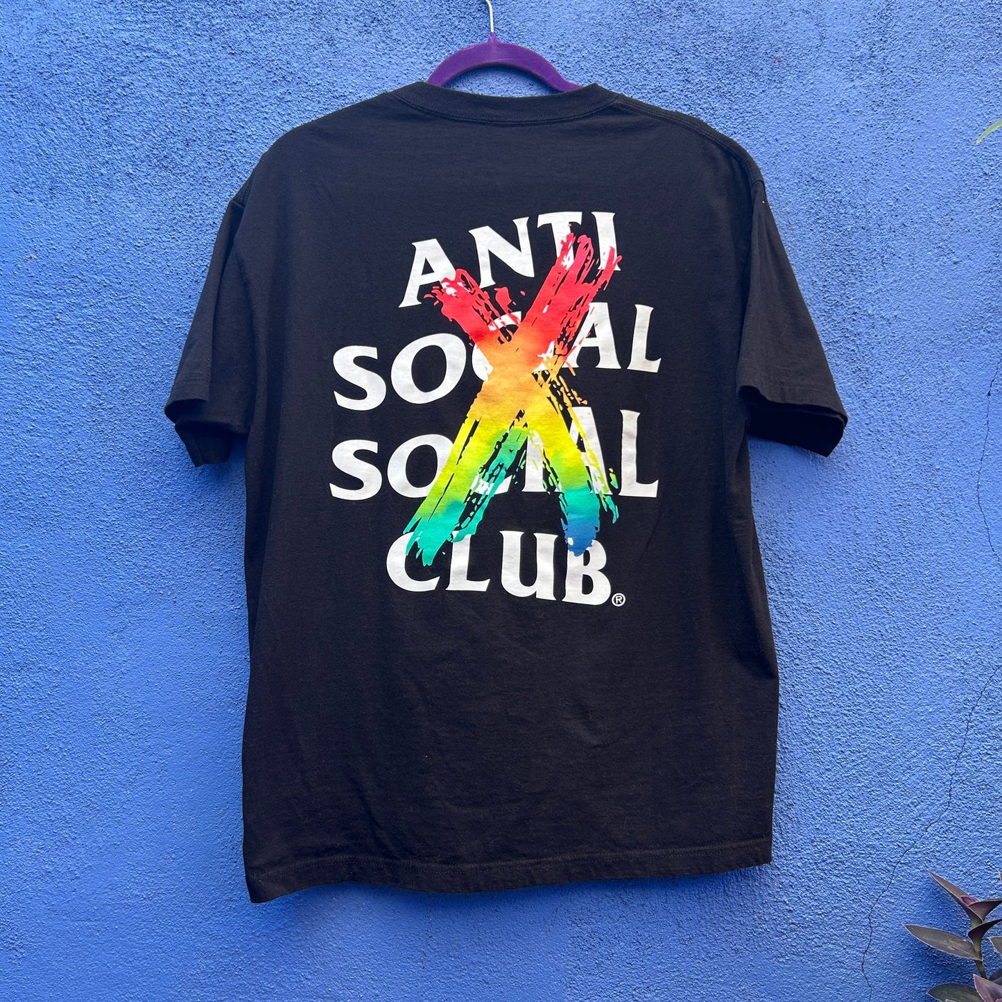 antisocial social club black tee