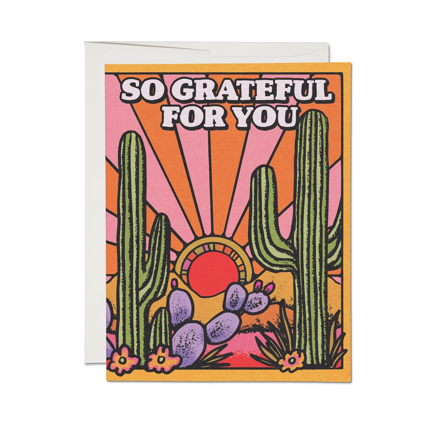 Grateful Cacti | Red Cap Cards
