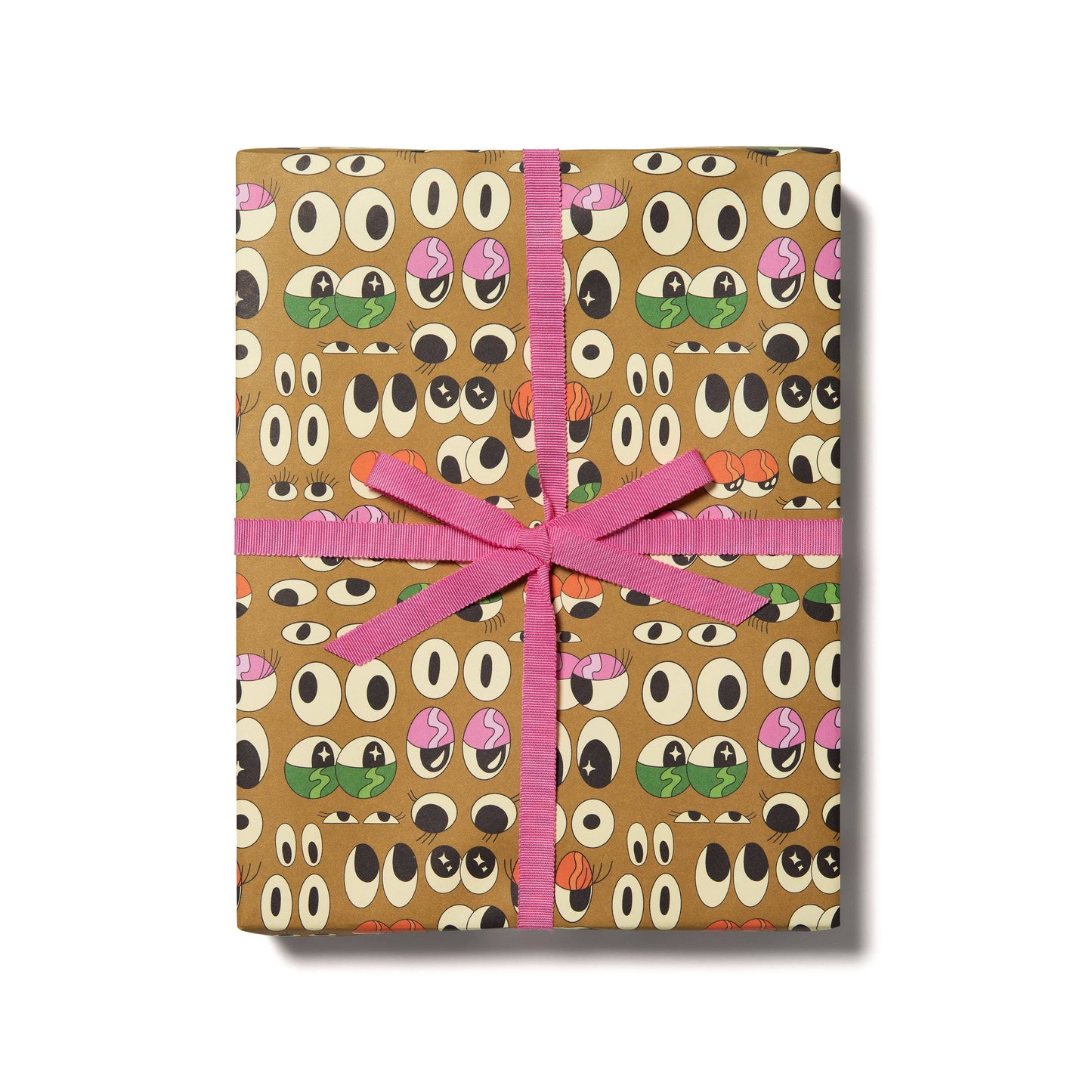 Red Cap Cards | Eyeballs wrapping paper