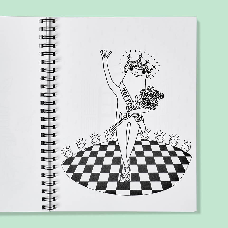 The Good Twin | Froggy in Color Coloring Book