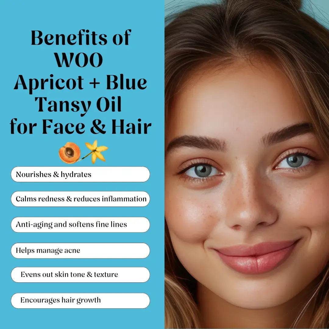 Blue Tansy + Apricot Oil | WOO™