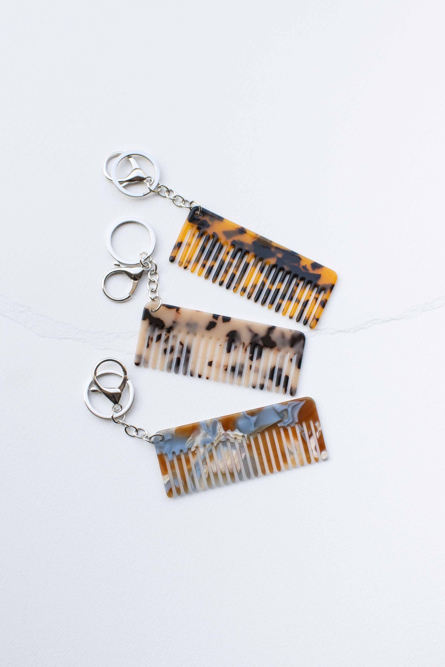 Tiepology | Eco Acetate Comb Bag Charm