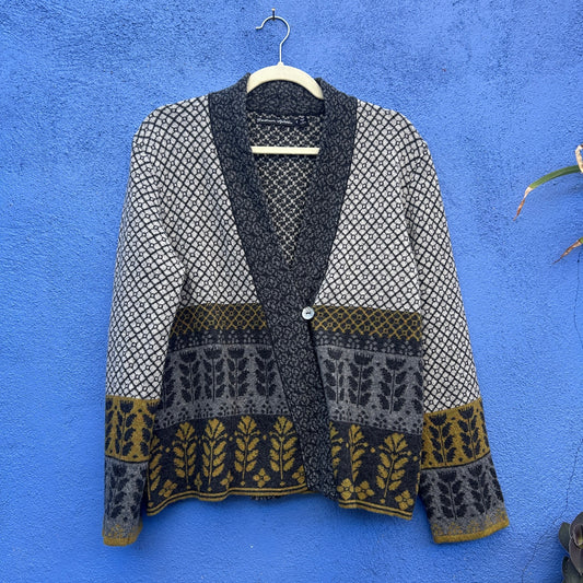 gudrun sjoden wool blend cardigan sweater