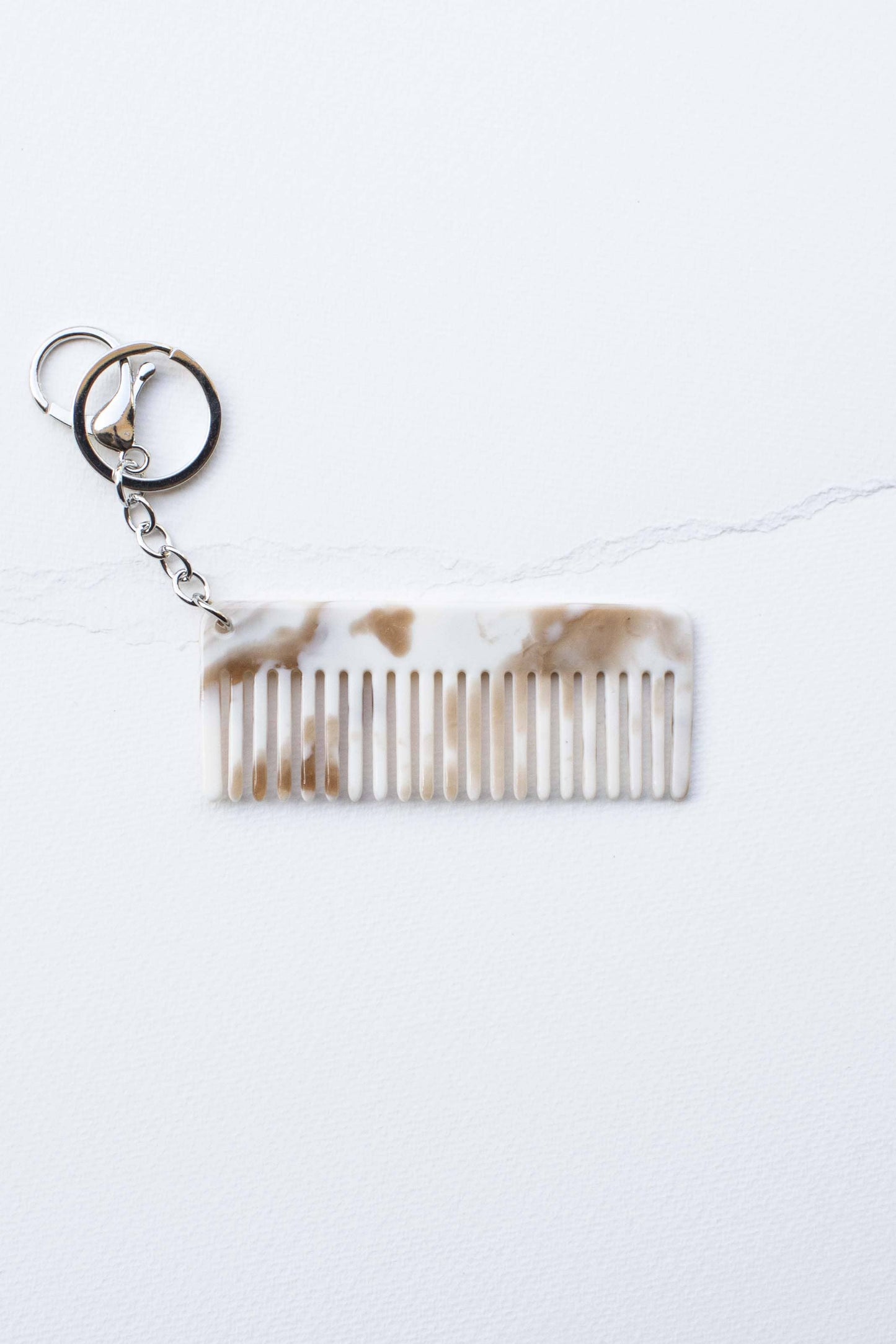 Tiepology | Eco Acetate Comb Bag Charm