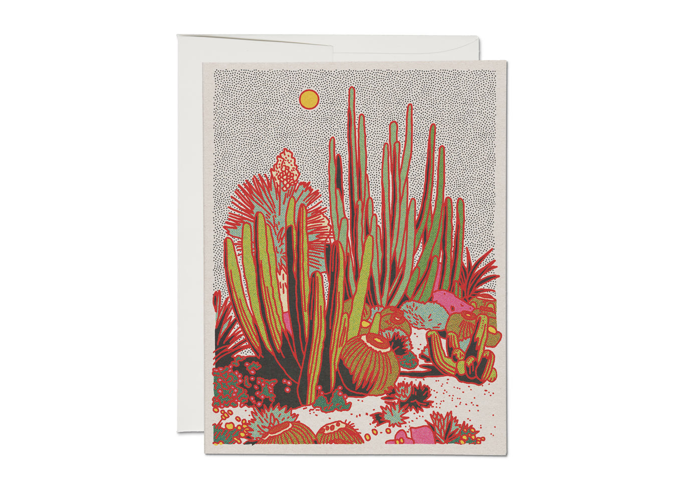 Cactus Scene everyday greeting card | Red Cap Cards