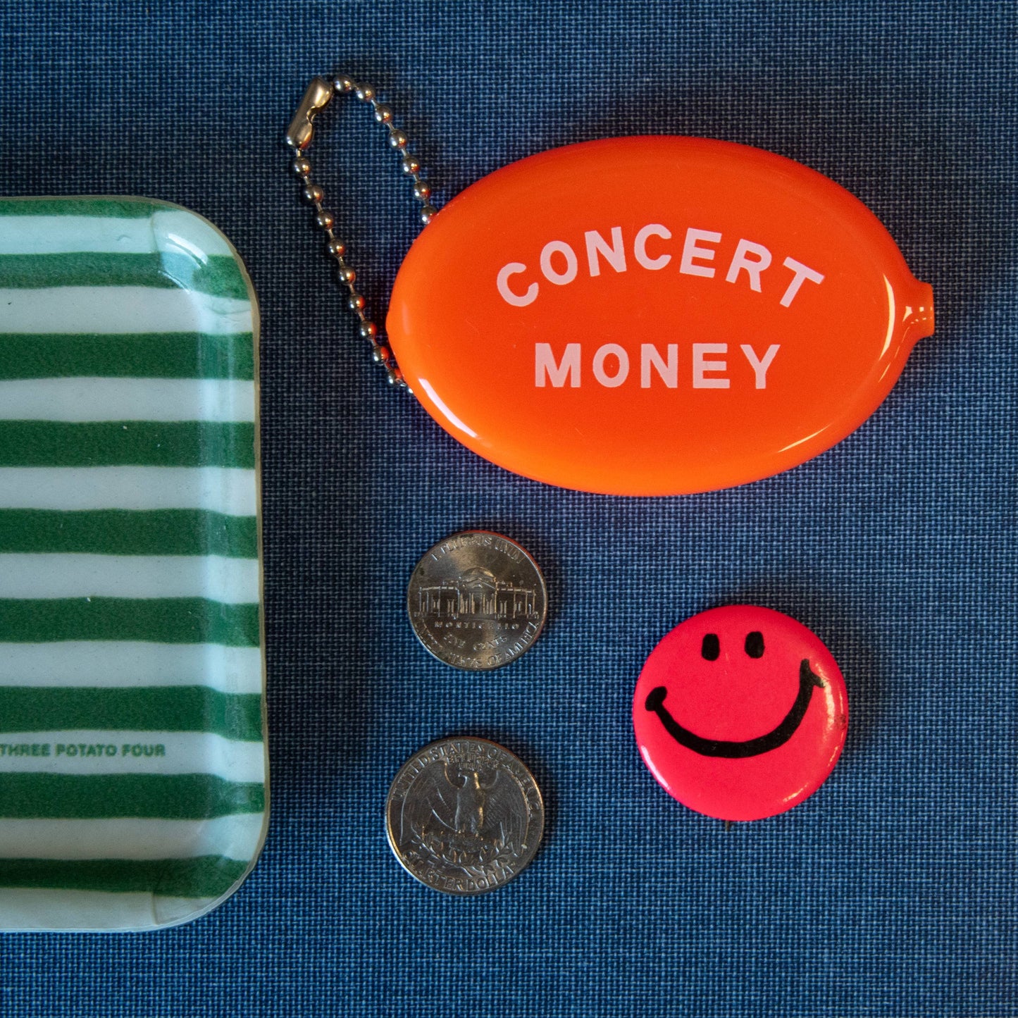 Concert Money Coin Pouch - Three Potato Four