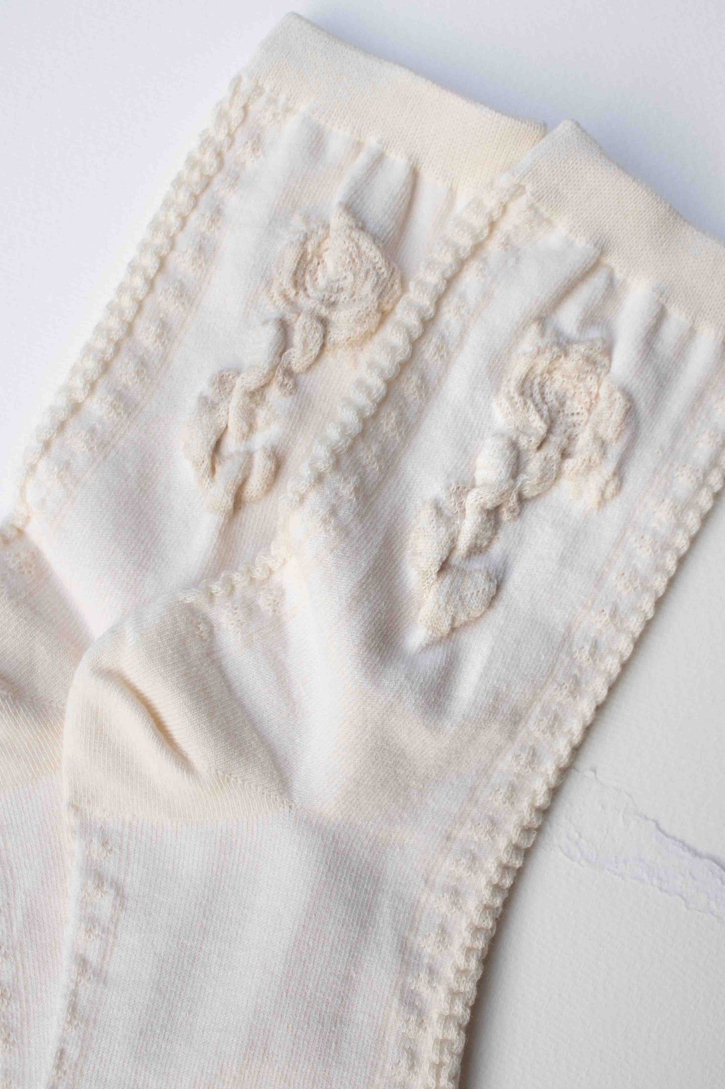 Rose Cotton Blend Socks | Tiepology