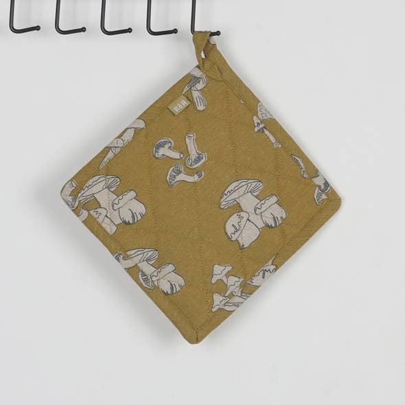 Mustard Mushroom Pot Holder | Raine & Humble