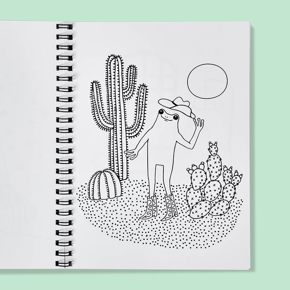 The Good Twin | Froggy in Color Coloring Book