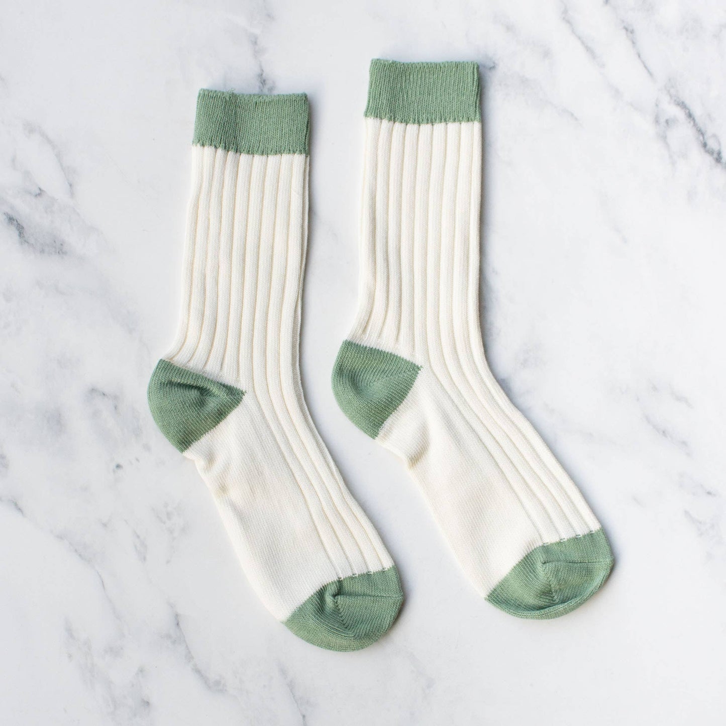 Tiepology | Women's 2 Tone Jacquard Casual Socks