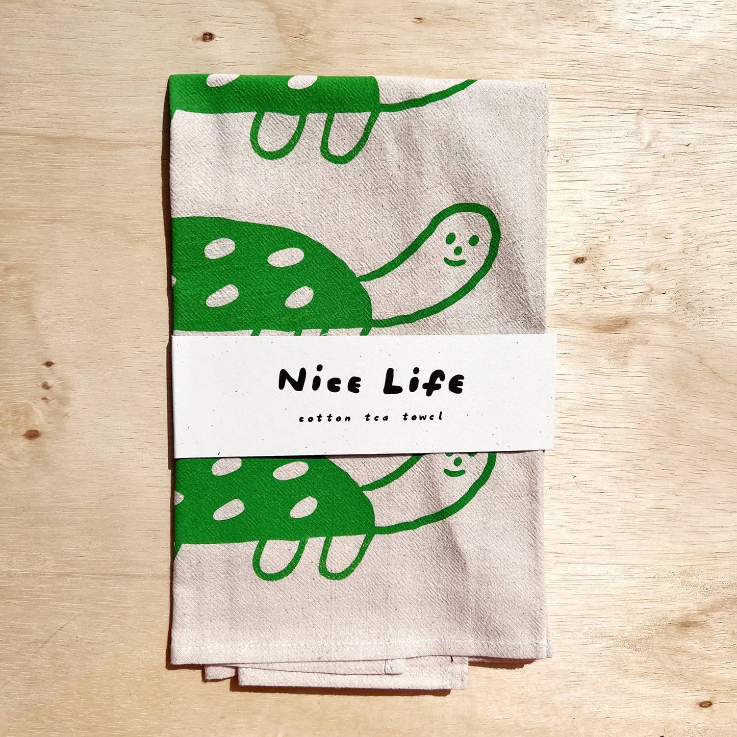 Turtle tea towel | Nice life
